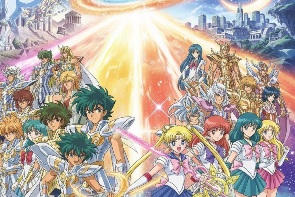 Saint Seiya, Sailor Moon e Shurato