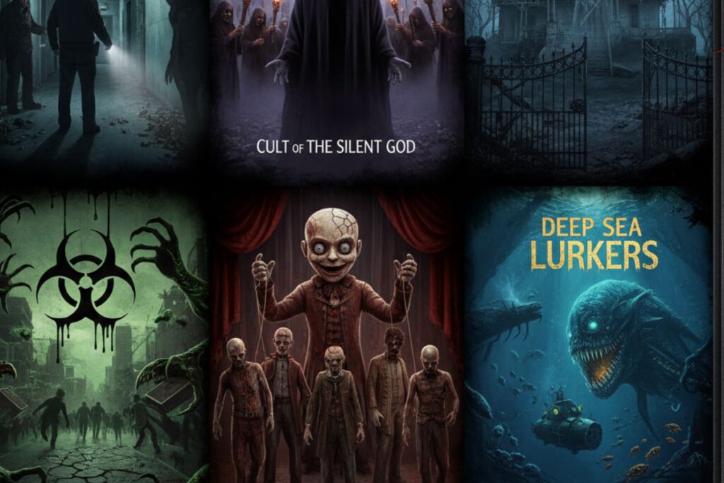  séries de terror