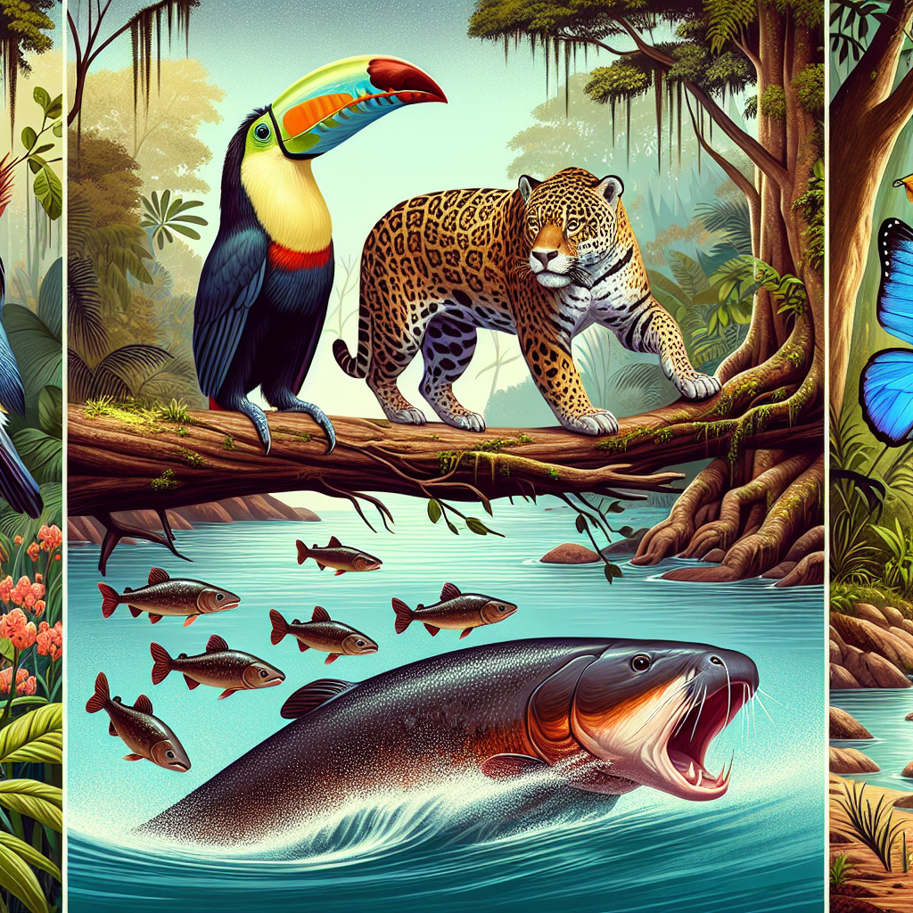 espécies do Pará illustration for 5 Espécies Fascinantes do Pará: Comportamentos Incríveis Revelados