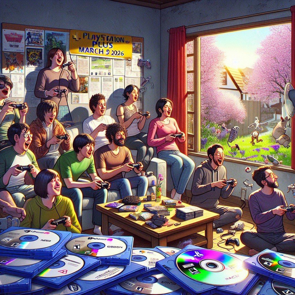 Illustration of Jogos da PlayStation Plus Março 2026: Lista Completa e Novidades