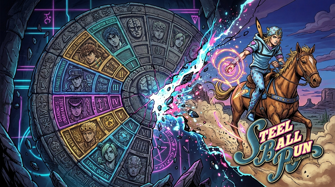 JoJos Bizarre Adventure timelin… 202604281624